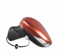 Wing Mirror For For Fiesta 2009 2010 2011 2012 2013 2014 2015 Car Side Rearview Mirror Assembly Lens Adjustment 5 Cables(1pcs orange left)
