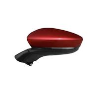 Wing Mirror For Mazda 3 For Axela 2020 2021 Car Rearview Mirror Electric Assembly Folding Heating Turn Signal Memory Camera(Red 8Wire LH)