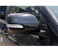 Wing Mirror For Toyota Land Cruiser Prado GRJ150 TRJ150 2010-2019 Car Side Door Folding Rearview Assembly 7PINS(14-19 Models-Black R)