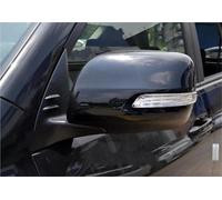 Wing Mirror For Toyota Land Cruiser Prado GRJ150 TRJ150 2010-2019 Car Side Door Folding Rearview Assembly 7PINS(14-19 Models-Black L)