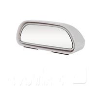 Wing Mirror Glass 2Pcs 360 Degree Stick On Blind Spot Mirror Car Reverse Parking Road Safety Wide Angle Convex Rearview Auxiliary Rear View Mirror Wing Mirror (Color : 2pcs White)