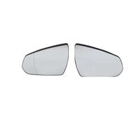 Wing Mirror Glass Car Side Mirror Lens Rearview Reflective Lenses Glass With Heating Blind Spot For Cadillac SRX 2009-2015 Wing Mirror Upper Glass(Onecolor)