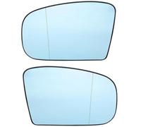 Wing Mirror Glass Compatible With Benz S-Class 220 For CL-Class W215 2000 2001 2002 CAR Heated Side Mirror Glass Rearview Lens(1pair Blue)