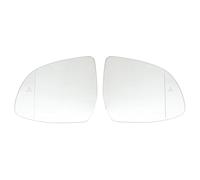 Wing Mirror Glass Compatible With BMW X3 X4 X5 X6 X7 2019 2020 2021 2022 2023 2024 51167291248 51167441444 CAR Heated Blind Spot Warning Rear Mirror Glass With Light(A pair)