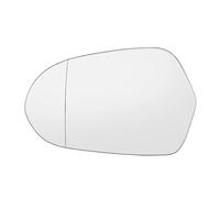 Wing Mirror Glass For A6 C7 S6 4G 2012-2018 Side Mirror Glass Rear View Rearview Wide Angle Convex Wing Mirror Upper Glass(Left)