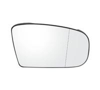 Wing Mirror Glass For Benz S-Class W220 1998 1999 2000 2001 2002 Left Right Heated Side Mirror Glass Rearview Mirror White Blue Lens(White Right)