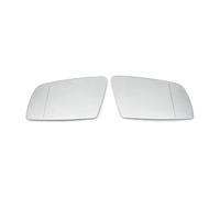 Wing Mirror Glass For BMW 5 Series E60 E61 2003-2008 Side Heated Electric Wide Angle Wing Mirror Glass Auto Exterior Parts Wing Mirror Upper Glass(Onecolor)