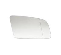 Wing Mirror Glass For BMW 5 Series E60 E61 E63 E64 2003 2004 2005 2006 2007 2008 2009 2010 Heated Mirror Glass Wide Angle Rearview Mirror Lens(White-left)