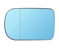 Wing Mirror Glass For BMW 7 Series E38 5 E39 1995-2003 Left Right Door Side Wing Mirror Glass Heated Blue Rear View(Left)
