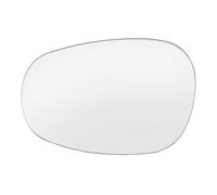 Wing Mirror Glass For BMW E90 E92 E93 For M3 E80 E81 E87 Rear View Side Rearview Mirror Glass Door Wing Mirror Stick On No Based Replacement Convex Heated mirror glass(Left)