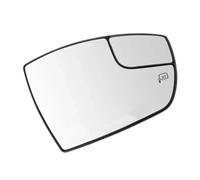 Wing Mirror Glass For Escape 2013-2016 For C-Max 2013-2018 Heated Left Right Side Door Wing Rearview Mirror Glass LHD Wing Mirror Upper Glass(Right)