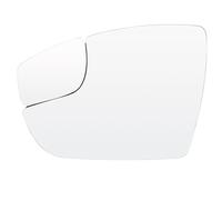 Wing Mirror Glass For Focus 2012-2018 Left Right Side Door Wing Mirror Glass Heated Outside Backplate(Light)