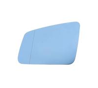 Wing Mirror Glass For GLA GLK W221 W212 W204 Heated Left Right Side Mirror Blue Rearview Glass Wing Lens(Right Side)