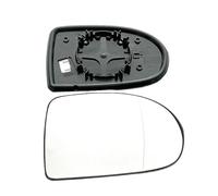 Wing Mirror Glass For JEEP For Compass 2007-2016 Car Heated Wide Angle Mirror Glass Door Wing Mirror Glass (Color : Heated R)