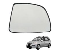 Wing Mirror Glass for Kia CARENS/ RONDO 2006-2018,2022-, Left/Right Car Rearview Mirror Glass Replacement with Backing Plate, with ABS Support Plate Door Mirror, White Glass,Left-2009