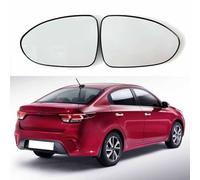 Wing Mirror Glass for Kia Rio 2017-2022, Heated Wing Mirror Glass Left/Right Side Heated Mirror With Backing Plate,B/Right