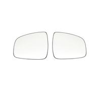 Wing Mirror Glass For Logan For Sandero 2008-2013 Symbol 2013-2023 For Dacia For Duster 2014-2017 Side Mirror Glass With Heating Rearview Lens(A Pair)