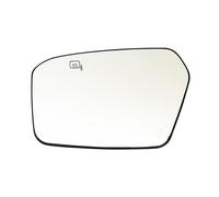 Wing Mirror Glass for Mercury Milan 2006-2010 Heated, Tinted Rearview Anti-Glare Wing Mirror Glass Left Right Driver Passenger Side Replacement,Left
