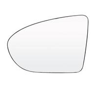 Wing Mirror Glass For Nissan For Qashqai +2 For Dualis J10 2007-2014 Wing Mirror Glass Heated Convex Rearview Rear View Backplate(Left)