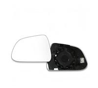 Wing Mirror Glass For Tesla for Model 3 Y Car Large Vision Rearview Mirror Heating Anti Glare Dazzle Reversing Glass Lens(For model 3 White)