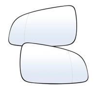 Wing Mirror Glass For Vauxhall For Astra H 2004-2009 Door Side Wing Mirror Glass Heated Convex Rear View Rearview With Plate Car Door Mirror Glass(Left and Right)