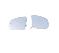 Wing Mirror Glass For Volvo S60 S90 V60 Rearview Mirrors Lane Change Assistance Blind Spot Heating Lenses Side Mirror Replacement(Pair of blind spots)