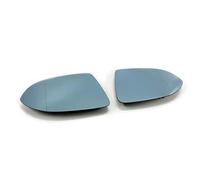 Wing Mirror Glass For VW For Golf For MK8 Pair Tinted Blue Heated Anti Blind Spot Aspherical Side Mirror Glass