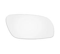 Wing Mirror Glass For VW For Touran MK1 2003-2009 Left Right Side Door Wing Mirror Glass Stick On Without Heated Rearview Rear View Convex(L side)