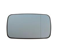 Wing Mirror Glass Heate For BMW 3Series E46 1 Pc Auto Car Blue Rearview Mirror Glass Left/Right Side Cab Heatable Lens Wide Angle View Anti Glare Door Mirror Side Glass Front
