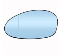 Wing Mirror Glass Heate For BMW E81 E87 E82 E88 2004-13 E46 E90 E93 05-10 Front Left Right Wing Mirror Glass Heated Door Side Blue Rearview Rear View(Blue L)