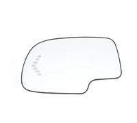 Wing Mirror Glass Heate For Chevrolet For GMC For Cadillac 2003-2006 2 Pin Side Door Mirror Glass Lens Steering Heated Wing Len(1pc left)