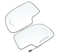 Wing Mirror Glass Heate For Chevrolet For GMC For Cadillac 2003-2006 2 Pin Side Door Mirror Glass Lens Steering Heated Wing Len(1 pair)