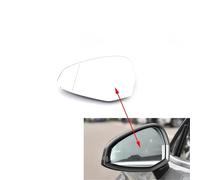 Wing Mirror Glass Heated For A4 S4 RS4 RS 4 B9 A5 S5 RS6 RS 5 2016-2023 Car Left or Right Side Mirrors Lens Door Wing Rear View Mirror Glass(1pc Left)
