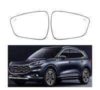 Wing Mirror Glass Heated For Escape 2020 2021 2022 2023 2024 Rearview Mirror Lenses Side Reflective Glass Lens With Heating Blind Spot Wing Mirror Glass(A pair heating)