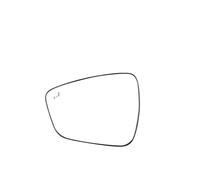 Wing Mirror Glass Heated For Escape 2020 2021 2022 2023 2024 Rearview Mirror Lenses Side Reflective Glass Lens With Heating Blind Spot Car Mirror Glass(1pcs left heating)
