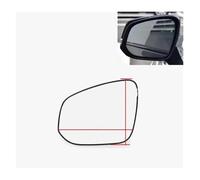 Wing Mirror Glass Heated For Toyota For Crown For Kluger 2021 2022 Rearview Mirrors Glass Door Mirror Lens Heating With Blind Spot Light Pattern Car Mirror Glass(1PCS left side)
