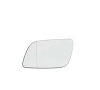 Wing Mirror Glass Heating Replacement Side Mirrors Lens Door Wing Rear View Mirror White Glass For VW For Polo 2002-2005 Car Rearview Accessories(Left)