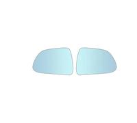Wing Mirror Glass Left For Tesla For Model Y For Model 3 Wide Angle Car Large Vision Heated Anti Glare Dazzle Side Rever Mirror Glass(2pc B Blue)