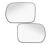 Wing Mirror Glass Left Right Side Heated Wing Rearview Mirror Glass Lens For Pilot 2003 2004 2005 2006 2007 2008 76253S9VA01(Onecolor)
