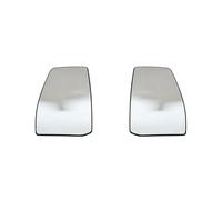 Wing Mirror Glass Left Right Side Mirror Glass Stick On Self Adhesive Wide Angle For For Transit For Tourneo For Custom 12-19 For Tourneo 12-20 Replacement Mirror Glasse(No heat 2Pcs)