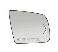 Wing Mirror Glass Passenger Side Heated Function Signal White Mirror Glass Waterproof Large Vision For Toyota For Tundra 07-17 For Sequoia 08-17 Replacement Mirror Glasse