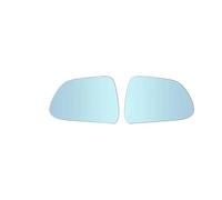 Wing Mirror Glass Replacement For Tesla For Model Y For Model 3 Wide-Angle Car Large Vision Rearview Mirror Heating Anti Glare Dazzle Reversing Glass Lens(For model y Blue)
