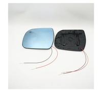 Wing Mirror Glass Replacement For Toyota For Sienna 2011-2019 Car Rearview Side Mirror Blue Glass Lens With Indicator Heating Blind Spot Warning 1 Pair Rearview Mirror Glass(2PCS with Indicator)