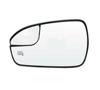 Wing Mirror Glass Side For Fusion 2013 2014 2015 2016 2017-2020 Heated Side Wing Mirror Glass Rearview Driver Passenger DS7Z-17K707-F/DS7Z-17K707-B(Left)