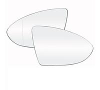 Wing Mirror Glass Side For Vw For Golf Mk7 2013-2017 Left Right Heated Wing Mirror Glass Wide Angle Rear View Rearview Driver Passenger(LR)