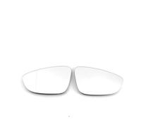 Wing Mirror Glass Side Heated Electric Angle Wing Mirror Glass For VW For CC 2008-2016 For EOS For Scirocco For Jetta MK6 For Passat B7 A5 EU Wing Mirror Upper Glass(Onecolor)