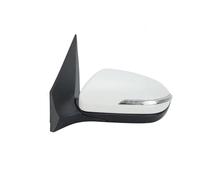 Wing Mirror Head For Hyundai For I20 For MK2 GB IB 2015-2020 Black Manual Folding 5 Pins Rearview Mirror Assembly Electric Wing Mirror(L White)