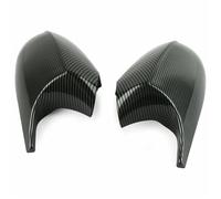 Wing Mirror Housing 1 Pair M3 Carbon Fiber Pattern Rearview Side Mirror Cover Caps For BMW E90 E92 E93 LCI ABC replacement(Carbon Fiber Color)