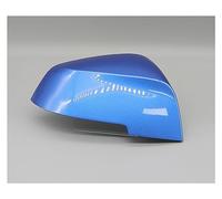 Wing Mirror Housing For BMW Rearview Mirror Cover Cap Painted For 2012-2019 Series 1 2 3 4 X1 220 320 420 F20 F21 F22 F23 F30 F31 F32 F33 F36 E84 Mirror Cover Caps (Color : Estoril Blue RH)