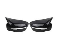 Wing Mirror Housing For Nissan Qashqai X-Trail Murano For Rogue Pathfinder 2015-2019 Car Rearview Mirror Cover Wing Cap Door Trim replacement(Carbon Look)